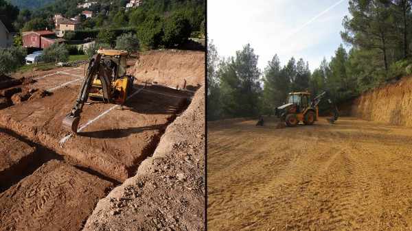 Évacuation de terre après travaux par un professionnel proposant un devis gratuit à Aubagne